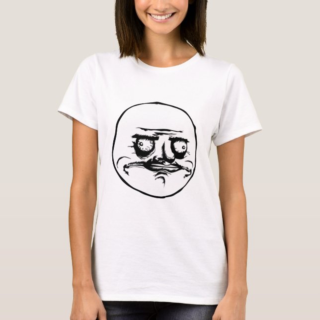 Megusta Meme stellen gegenüber (vom reddit, 9gag, T-Shirt (Vorderseite)