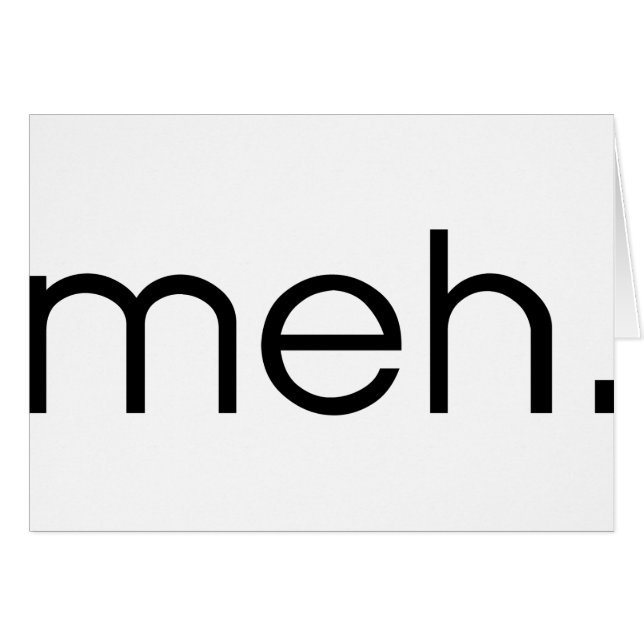 Meh (Vorderseite (Horizontal))