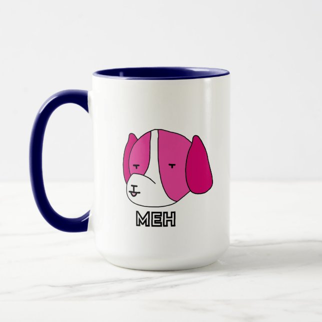 Meh Happy Mug (Gauche)