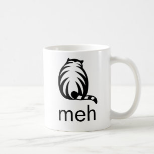 meh Katze Kaffeetasse