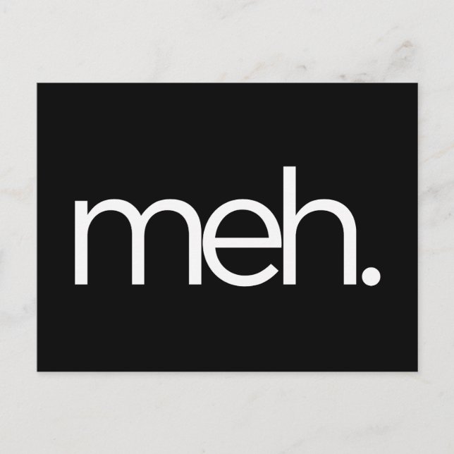 meh meh. postkarte (Vorderseite)