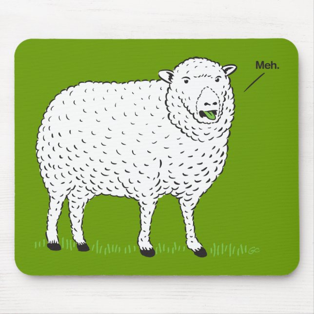 "Meh" Mousepad (Vorne)