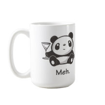 Meh Panda-Tasse