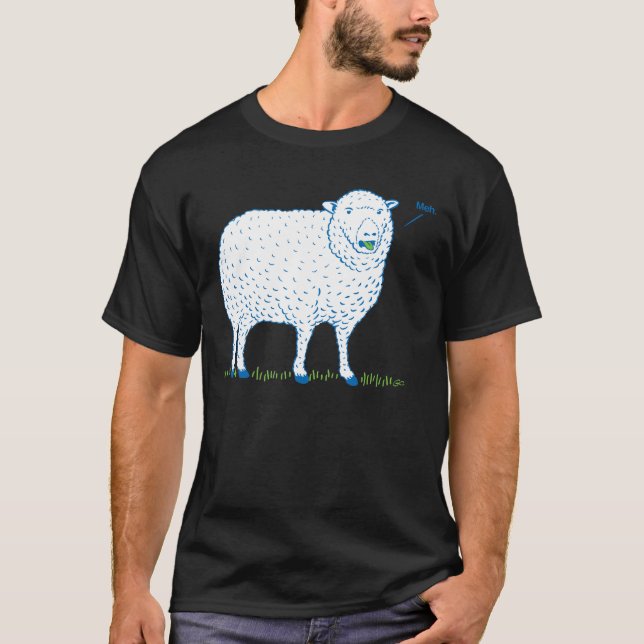 "Meh" Shirt (Vorderseite)