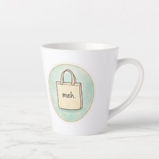 Meh Snarky Sarcastic Funny Mug Milchtasse