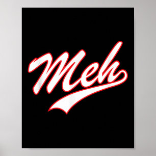 Meh, Teenager, ich kümmere mich nicht, was auch im Poster