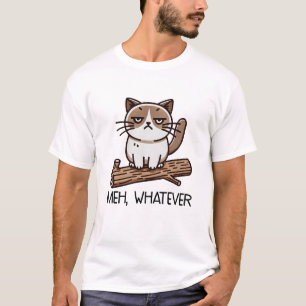 Meh Was Cat T-Shirt