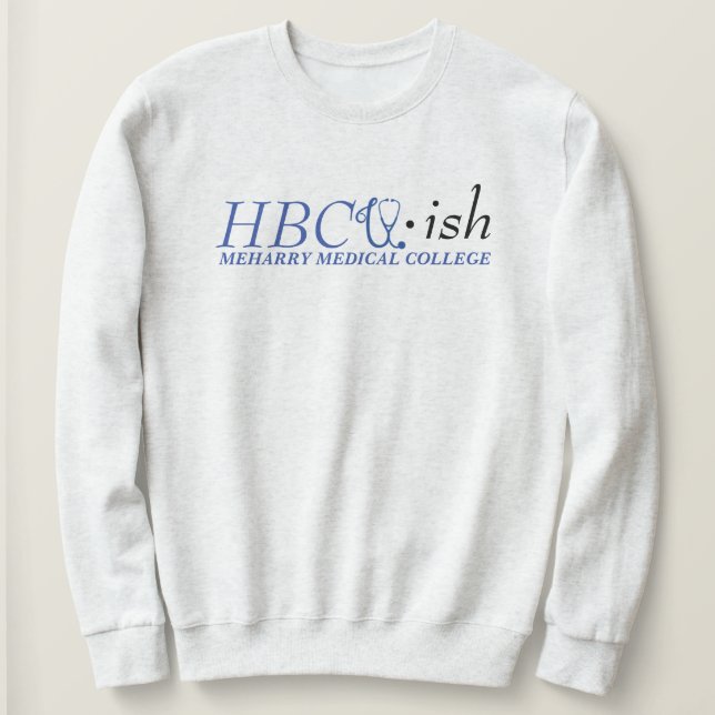 Meharry Medical Uni Sweatshirt - Blau (Design vorne)