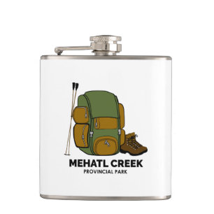 Mehatl Creek Provincial Park Backpack Flachmann