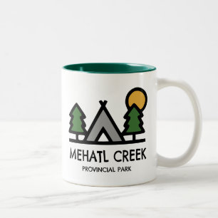 Mehatl Creek Provincial Park Zweifarbige Tasse