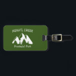 Mehatl Creek Provinzialpark Gepäckanhänger<br><div class="desc">Mehatl Creek Provincial Park in British Columbia Kanada bietet eine Flucht vom Trubel und der Hektik von Vancouver. Der Park ist nur drei Stunden vom unteren Festland entfernt und ermöglicht erfahrenen Wildnisabenteurern, die Schönheit landschaftlicher Bergrücken, üppiger, subalpiner Wiese und unberührter Wälder alten Wachstums zu genießen - alles in vollkommener Stille....</div>