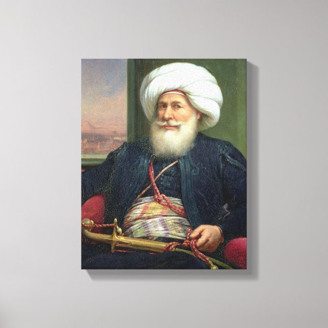 Mehemet Ali , 1840 Leinwanddruck (Vorderseite)