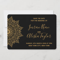 Mehendi Mariage Indien Hamsa Henna Carte de sauveg