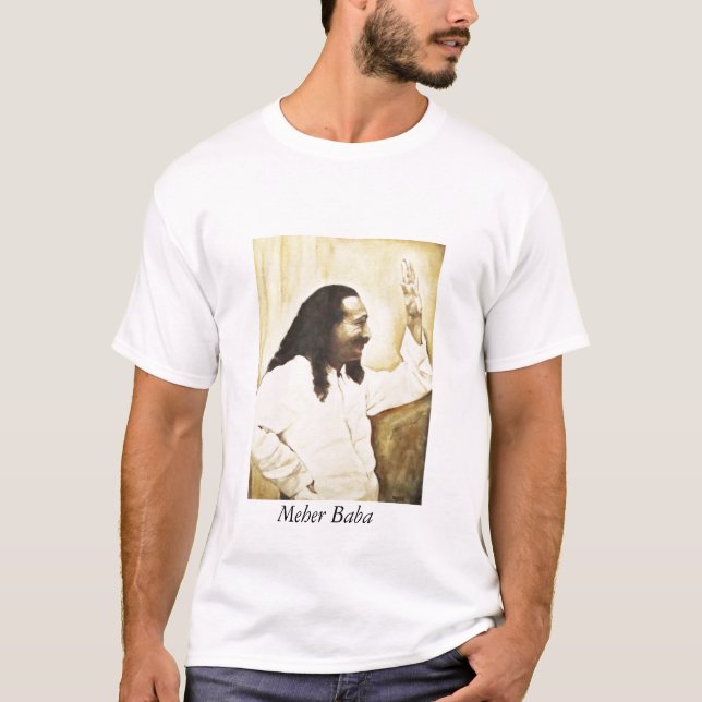 Meher Kuchen "glückliche Spuren " T-Shirt (Vorderseite)