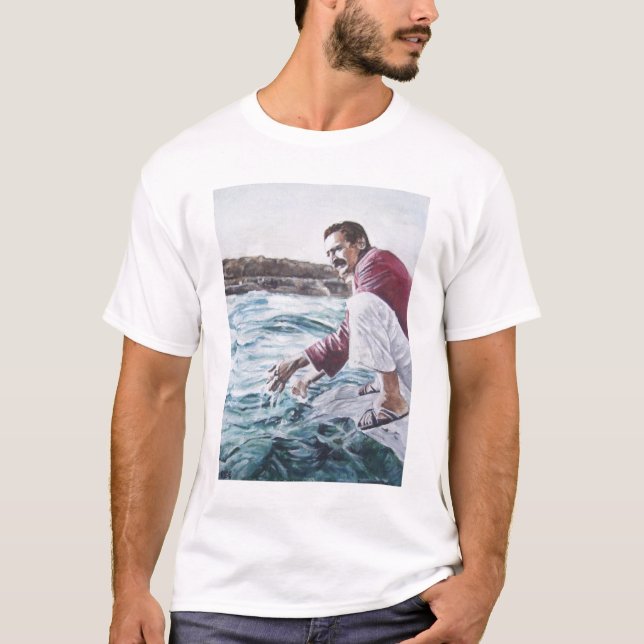 Meher Kuchen taucht in seinen Ozean ein T-Shirt (Vorderseite)