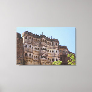Meherangarh, das majestätische Fort, Jodhpur, Leinwanddruck