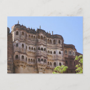 Meherangarh, das majestätische Fort, Jodhpur, Postkarte