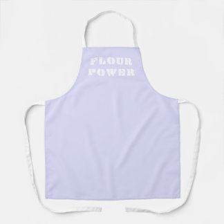 Mehl Power Light Periwinkle Lila Schürze