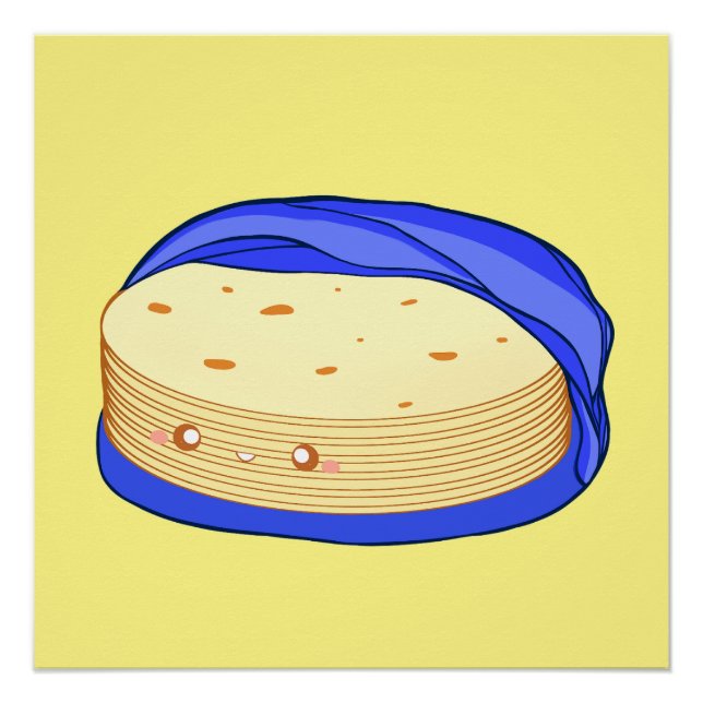 Mehl-Tortillas Poster (Vorderseite)
