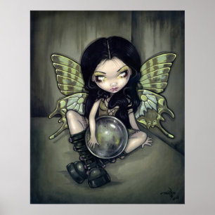 Mehltau-gotischer feenhafter Kunst-Druck Poster