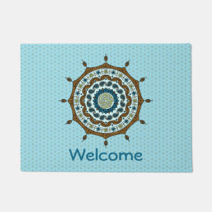 Mehndi Fantasy Copper Doormat Fußmatte