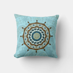 Mehndi Fantasy Copper Pillow Kissen