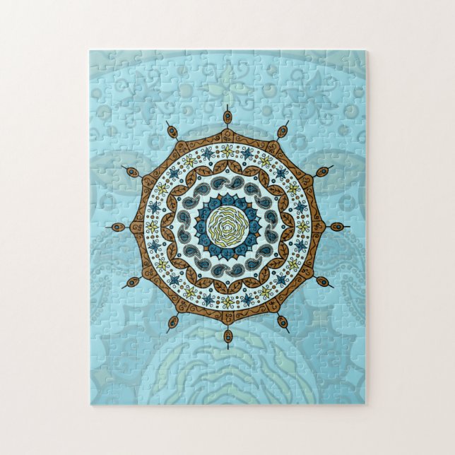 Mehndi Fantasy Copper Puzzle (Vertikal)