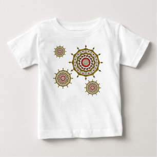 Mehndi Fantasy Gold Kid's and Baby Light Shirt