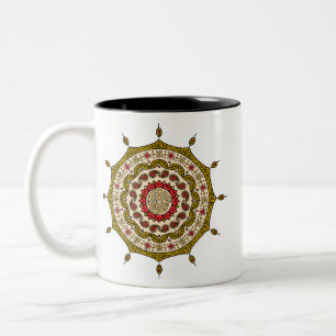 Mehndi Fantasy Gold Tasse