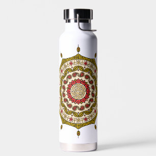 Mehndi Fantasy Gold Trinkflasche