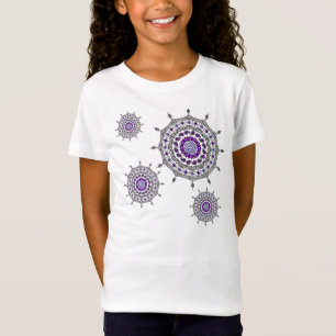 Mehndi Fantasy Silver Kid's and Baby Light Shirt
