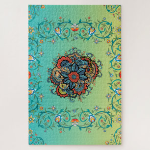 Mehndi-Gartenpracht – Erblühende Blüten