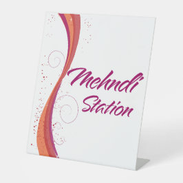 Mehndi station sockelschild