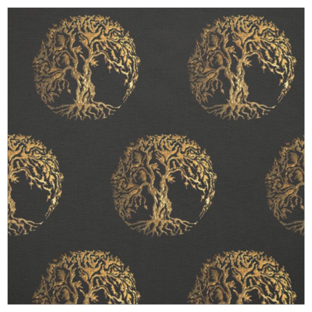 Mehndi Tree of Life (Henna) Stoff (Muster)