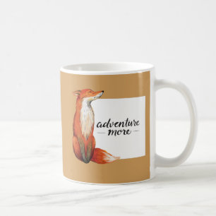 mehr Abenteuer Fuchs Kaffeetasse