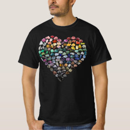 mehr als 100 Kristalle Gems Minerals Valentinstag  T-Shirt
