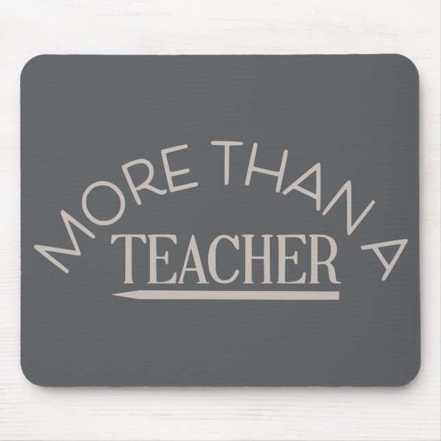 Mehr als ein Lehrer! Mousepad (Vorne)