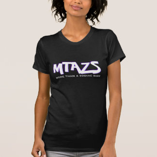 Mehr als ein Tierkreis-Zeichen-Logo-Shirt T-Shirt