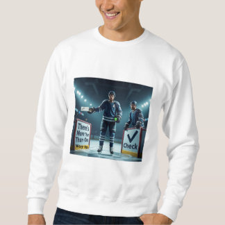 Mehr als eine Möglichkeit, Hockey zu überprüfen Sweatshirt