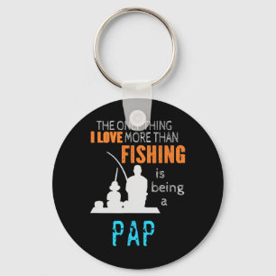 Mehr als Liebe Fischen Pap Sonderopa Schlüsselanhänger