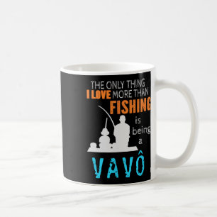 Mehr als Liebe Fischen Vavô Portugiesisch Brasilia Kaffeetasse