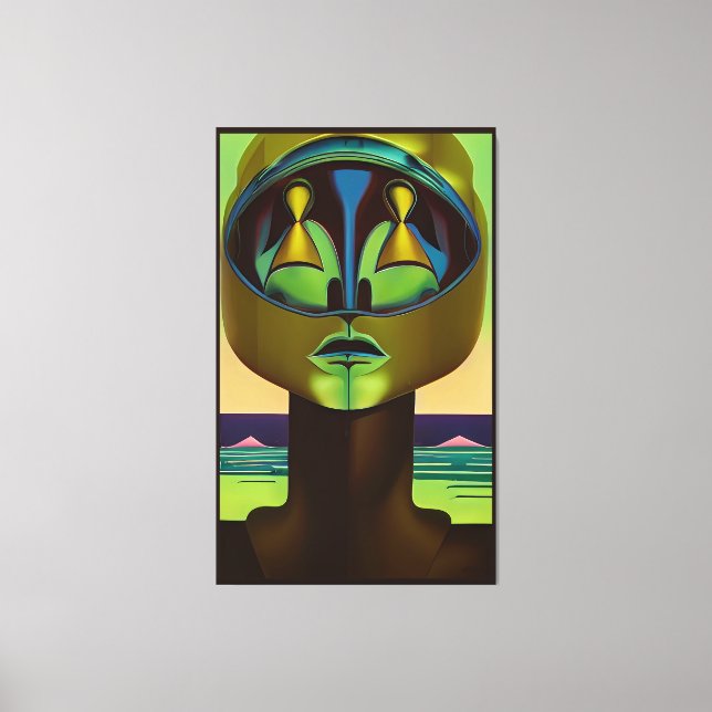 Mehr als Menschlich Leinwanddruck (Vorderseite)