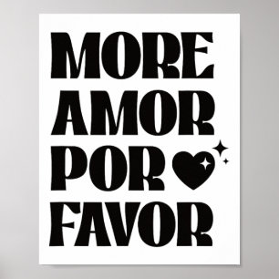 Mehr Amor Pour Gefallen Retro Liebe Valentine Ästh Poster