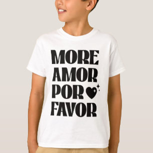 Mehr Amor Pour Gefallen Retro Liebe Valentine Ästh T-Shirt