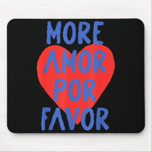 Mehr Amor R Gefallen Rotes Herz Süß Spanische Lieb Mousepad