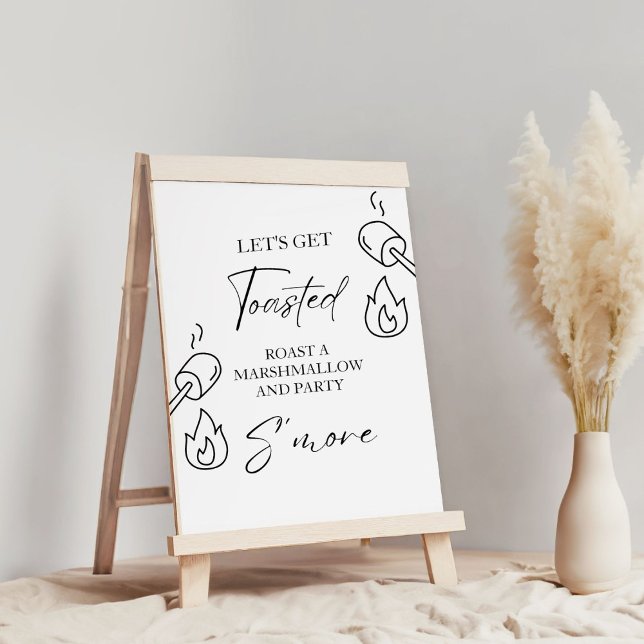 Mehr Bar Menu Sign Smore Bar S'mores Station Out Poster (Von Creator hochgeladen)