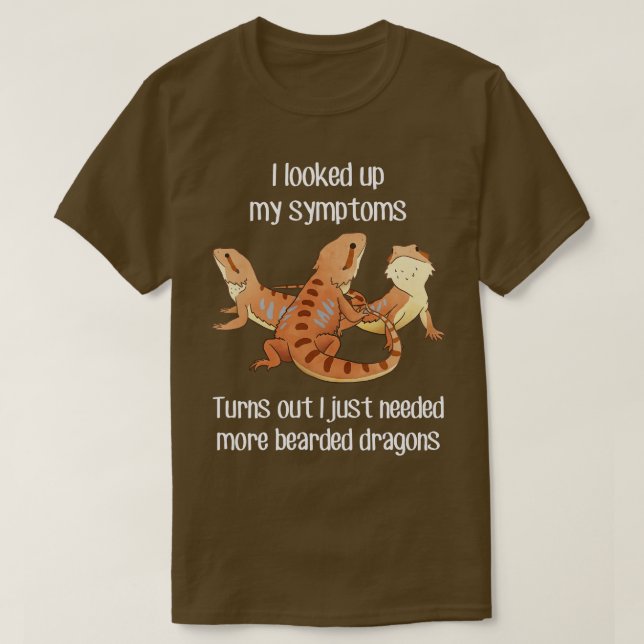 Mehr Bartentdrachen - Lizards Reptiles 1 T-Shirt (Design vorne)
