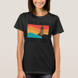Mehr Besorgnis erregend weniger Briard Grafik-Wand T-Shirt