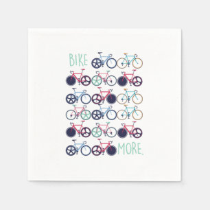 Mehr Bike-Radfahrer-Fahrrad-Fahrrad Gif Serviette