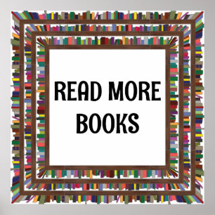 Mehr Bücher lesen Poster